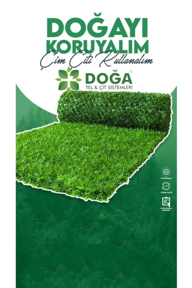 Çim Çit Örgü Telli Bahçe Çiti 200 Cm X 10 Mt 1 TOP ürün görseli 1