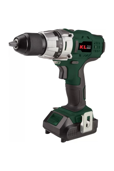 KLPRO  Klnm18-20 18volt/2,0ah Li-ion Çift Akülü Profesyonel Vidalama ürün görseli 1