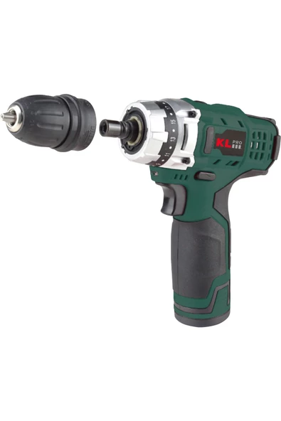 KALEPRO  24 Volt KL PRO ŞARJLI DARBESİZ VİDALAMA/MATKAP (KLNM1020) Li-Ion Akülü Vidalamalar Darbesiz 2 Yıl Ç ürün görseli 1