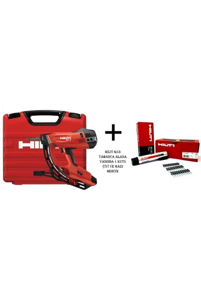 Hilti  Yeni Nesil Gx3  ÇİVİ ÇAKMA TabancaSI  (1200'lük 27mm Çivigaz Hediye) ürün görseli 1