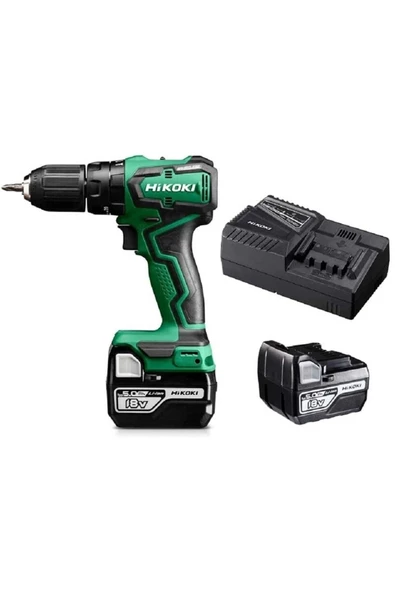 HİKOKİ  Dv18dd 18v 5.0 Ah 55 Nm Akülü Darbeli Vidalama Matkap ürün görseli 1