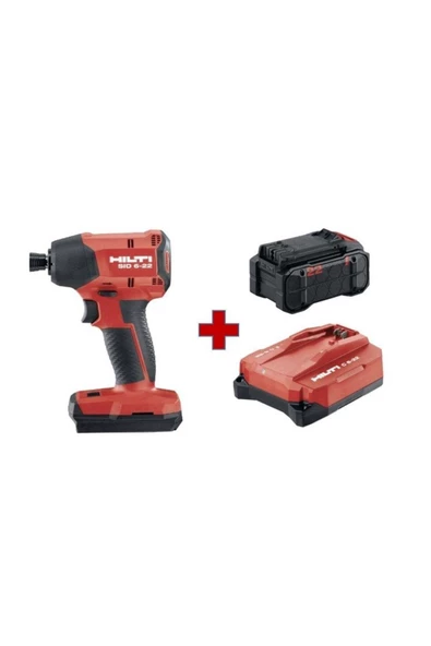 Hilti Nuron SID 6-22 Akülü Darbeli Vidalama Makinesi Seti ürün görseli 1