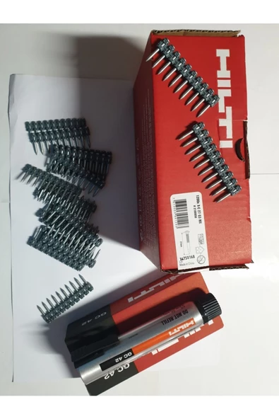 Hılti Gx3 27 Mx Çivi 1200 Adet + Gaz Tüpü Gc 42 ürün görseli 1