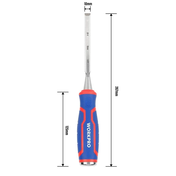 WORKPRO WP243005 10MM Profesyonel İskarpela - Resim 5
