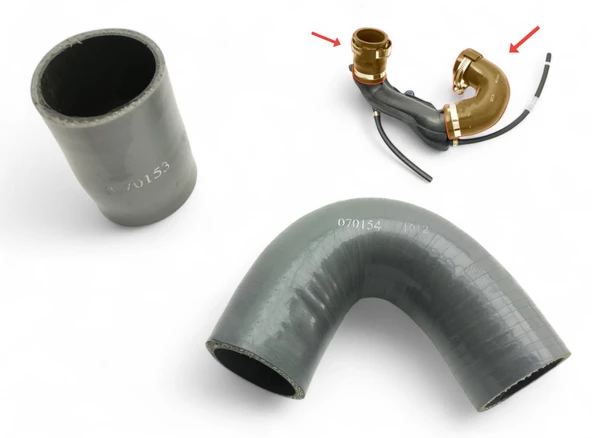 Turbo Hortumu Borusu - Renault Clio 2 Kangoo Megane 2 Clio 3 Modus Dacia Logan Sandero 8200770644 8200279164 8200404193 8200248814 ürün görseli 1
