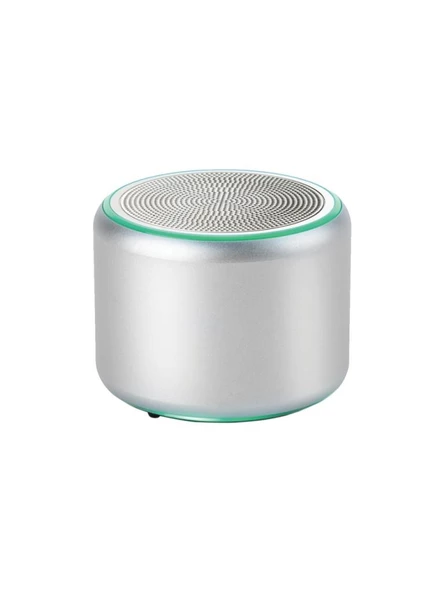 Logia Mini S 5W Bluetooth Hoparlör Gümüş - Resim 2