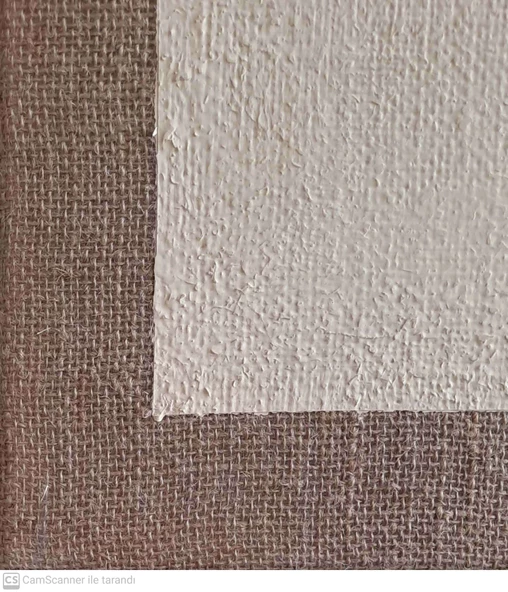 2 ADET 40X80CM çuval tuval - Resim 4