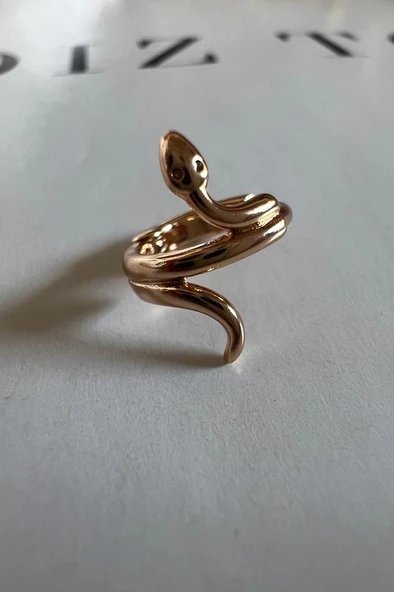 SNAKE PIERCING ( ALTIN KAPLAMA HELIX ICIN UYGUN) ürün görseli 1