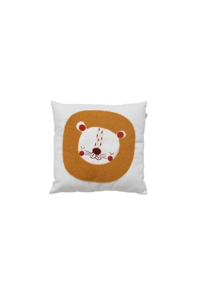 Lion Bebek Dolgulu Kırlent (40x40 cm) ürün görseli 1