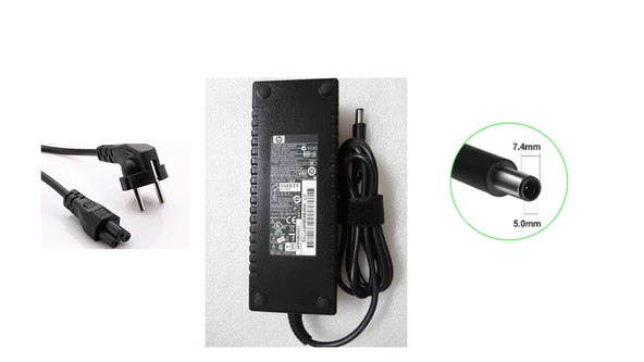 HP 135W 19,5V 6,9A Notebook Adaptör HSTNN-DA01 - Resim 2