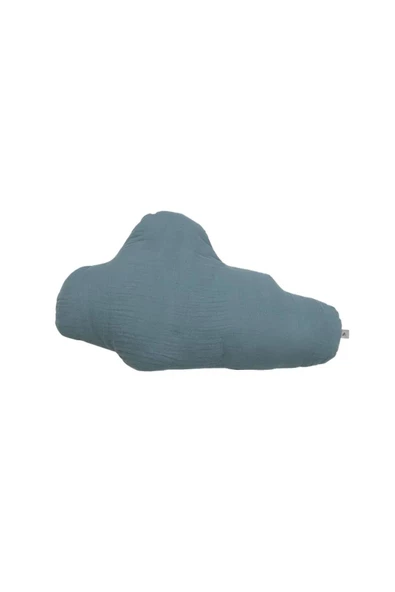 Cloud Mavi Müslin Dolgulu Kırlent (65x35 cm) ürün görseli 1