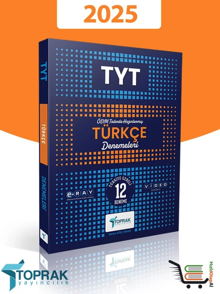 Toprak 2025 Model TYT Türkçe 12'li Deneme ürün görseli 1