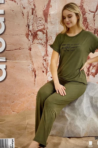 Arcan 90800 Bayan Kısa Kol Pijama Takımı ürün görseli 1