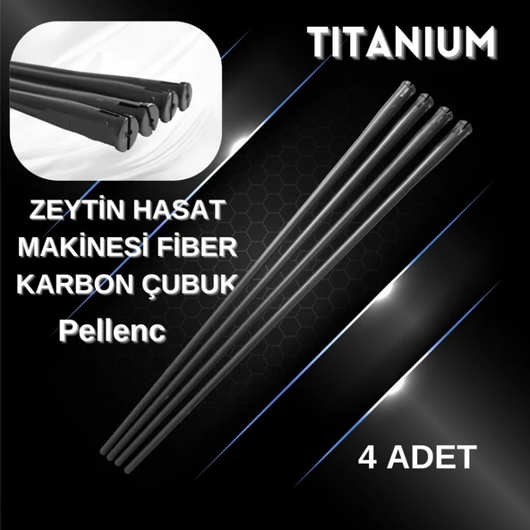 Pellenc Zeytin Hasat Makinesi Yekpare Çırpıcı Çubuk- 4 Adet ürün görseli 1