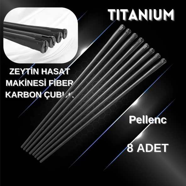 Pellenc Zeytin Hasat Makinesi Yekpare Çırpıcı Çubuk - 8 Adet ürün görseli 1