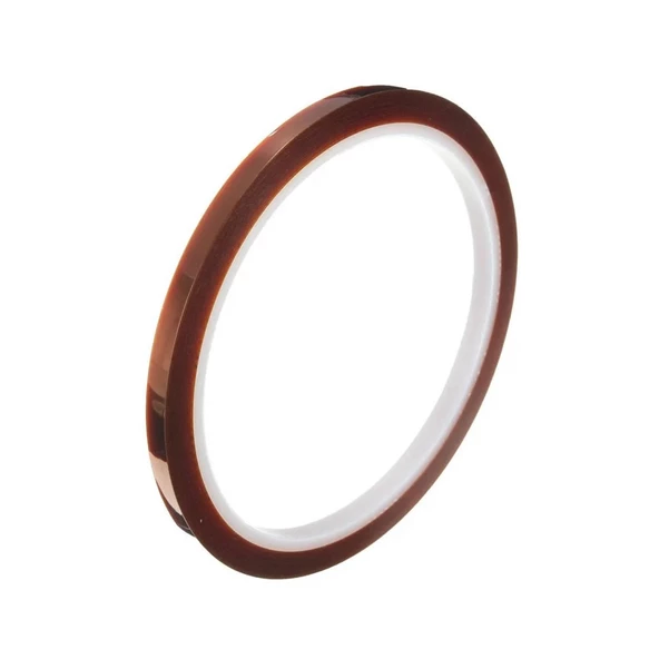 Kapton Bant 5mm x 30 Metre  Yüksek Düşük Sıcaklık -73C  260C Termal Isıya Dayanıklı Güçlü Yalıtım Çizilmeye Yırtılmaya Dirençli Çözücülere ürün görseli 1