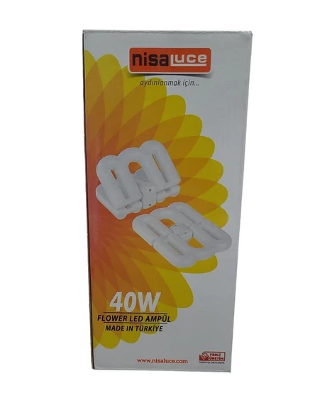 NisaLuce 40W E27 Led Ampul 6500K Katlanabilir - Resim 3