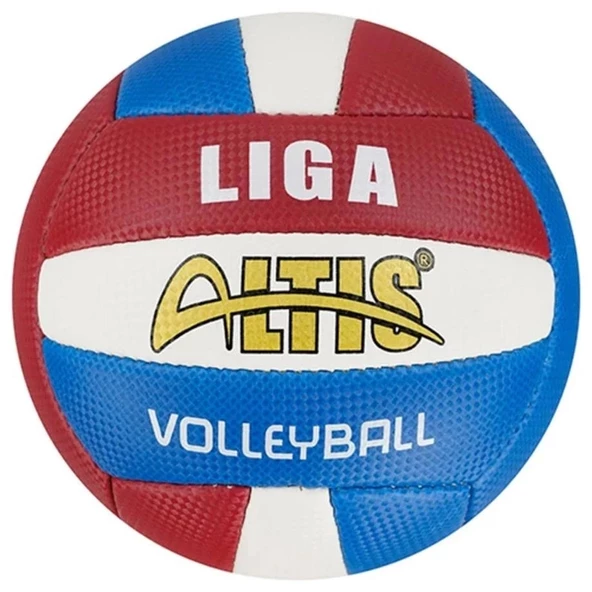 ALTIS LİGA VOLEYBOL TOPU NO5 KIRMIZI MAVİ BEYAZ ürün görseli 1