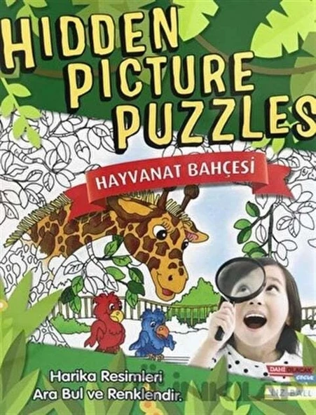 HIDDEN PICTURE PUZZLESHAYVANAT BAHÇESİ - DAHİ OLACAK ÇOCUK ürün görseli 1