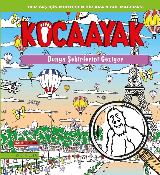 KOCAAYAK DÜNYA ŞEHİRLERİNİ GEZİYOR - DAHİ OLACAK ÇOCUK ürün görseli 1