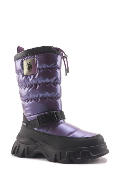 U.S.POLO ASSN PORETTA 4PR MOR COMFORT CASUAL KIZ BOT&ÇİZME ürün görseli 1