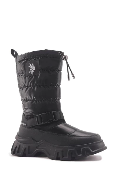 U.S.POLO ASSN PORETTA 4PR SİYAH COMFORT CASUAL KIZ BOT&ÇİZME ürün görseli 1