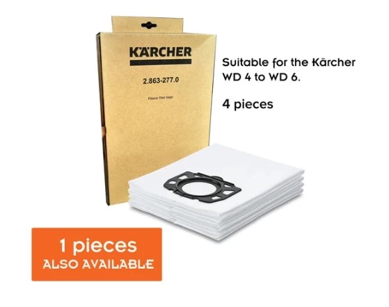 Karcher 2.863-277.0 Polar Filtreli Toz Torbası ürün görseli 1