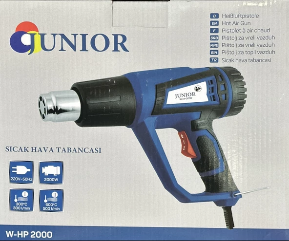 Junior Sıcak Hava Tabancası W-HP 2000 - Resim 2
