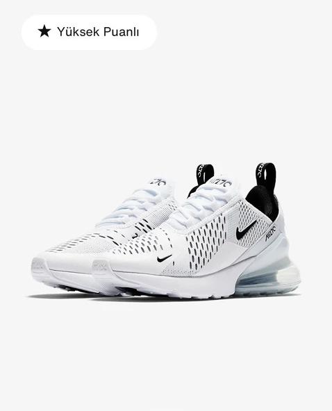 Nike Air Max 270 Beyaz Erkek Spor Ayakkabı ürün görseli 1