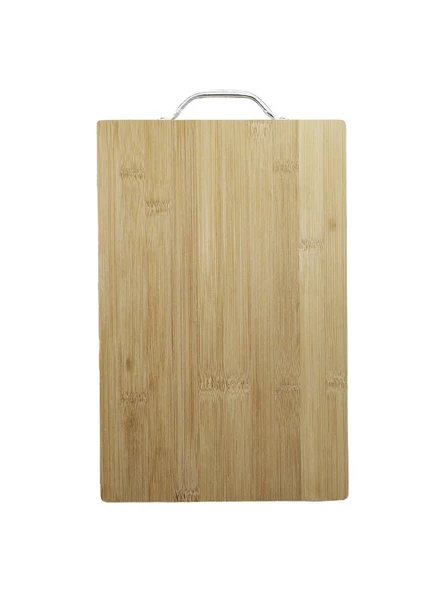 3B Trend Metal Tutacaklı Lüx Bambu Kesme Tahtası 30 cm*20 cm ürün görseli 1