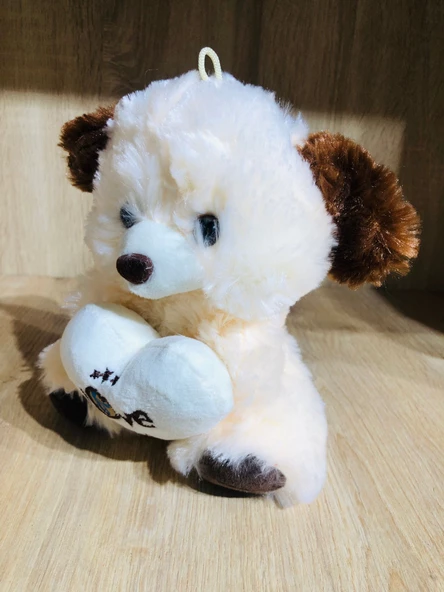 Peluş Köpek Seni Seviyorum Yazılı I Love You ürün görseli 1