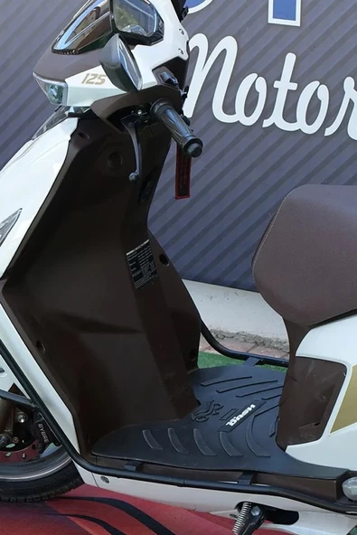 SonicTouch Motosiklet Paspası Dash Model Uyumlu Kaymaz Taban Ayak Basamak Koruma Matı ürün görseli 1