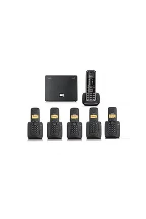 Gigaset Analog &IP 6 Dahili Dect Telsiz Kablosuz Telefon Santrali C550 ürün görseli 1