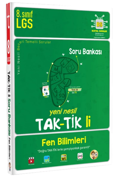 8. Sınıf Fen Bilimleri Taktikli Soru Bankası
indirim ürün görseli 1