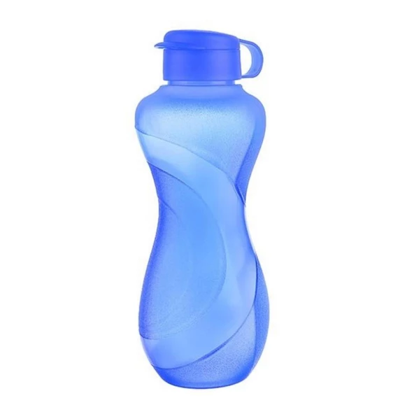 Sporcu Tipi Suluk Pratik 1500ml Kapasiteli Mavi El Matarası ürün görseli 1