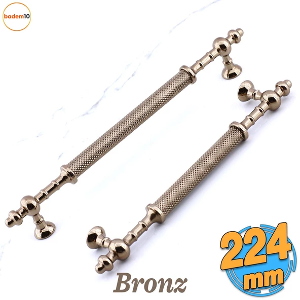 Ladin Metal Kulp 224 mm - 22.4 cm Mobilya Çekmece Mutfak Dolabı Dolap Kulpları Kulpu Kulpları ürün görseli 1