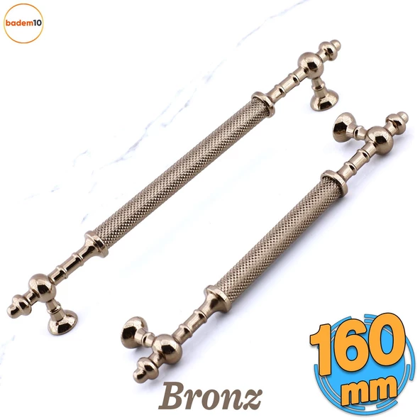 Arsin Ladin Metal Kulp 160 mm - 16 cm Mobilya Çekmece Mutfak Dolabı Dolap Kulpları Kulpu Kulpları ürün görseli 1