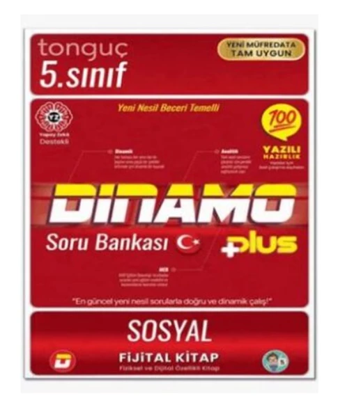 Tonguç 5.Sınıf Sosyal Bilgiler Dinamo Soru Bankası ürün görseli 1