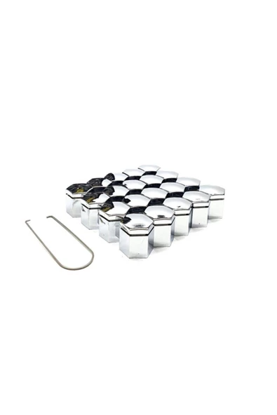 Teknotik Bijon Kılıfı Krom Bijon Kapağı Kılıfı Krom Boyama 17mm ürün görseli 1