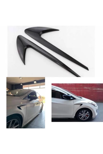 Teknotik Hyundai İ40 Çamurluk Venti Parlak Siyah ürün görseli 1