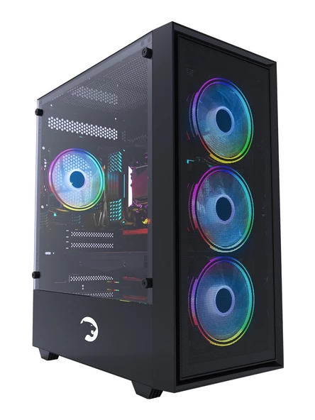 Gamepower Manta ARGB 4 Fanlı 500 W Micro ATX Oyuncu Kasası ürün görseli 1