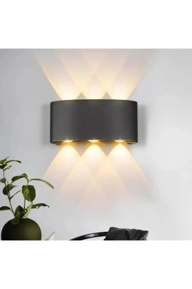 hü ma tasarım ve aksesuarHaiti Günışığı Hüzmeli Led Aplik 220 v Su Geçirmez 10w 3200k İç Dış Mekan Aydınlatma ürün görseli 1