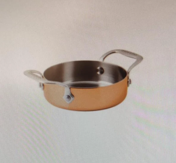 PADERNO MİNİ BAKIR TAVA 12 CM  3 CM ürün görseli 1