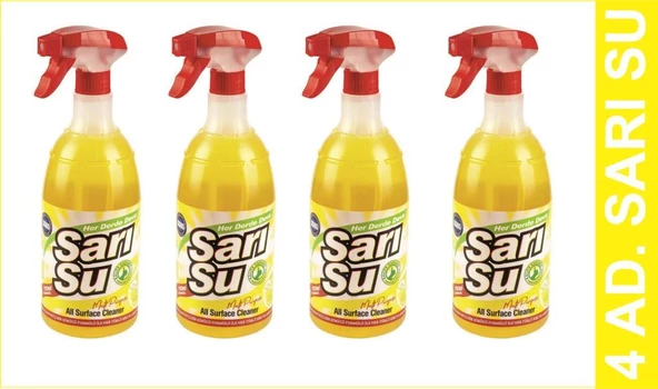 SARI SU SS65 1000ML 4 ADET ürün görseli 1