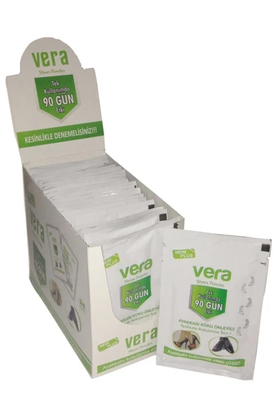 Vera 24 Adet Standlı Ayak Ve Ayakkabı Koku Önleyici Ayak Tozu ürün görseli 1