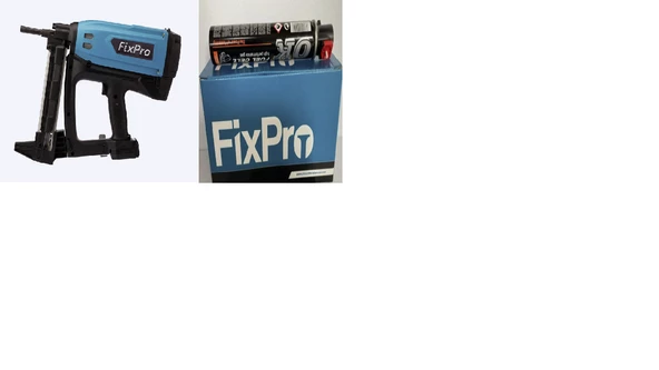 FIXPRO ÇİVİ ÇAKMA TABANCASI VE 1 ADET FİXPRO STANDART BETON ÇİVİSİ 27 MM 1.000 ADET ( GAZ DAHİL ) ürün görseli 1