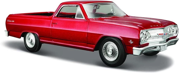 Maisto 1965 Chevrolet El Camino Kırmızı 1:25 Model Araba ürün görseli 1