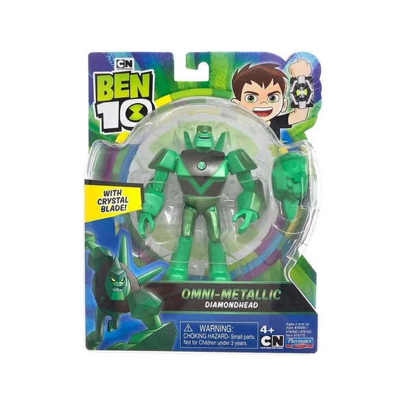 BEN10 Aksiyon Figürleri Metalik Tema Diamond Head 76175 ürün görseli 1
