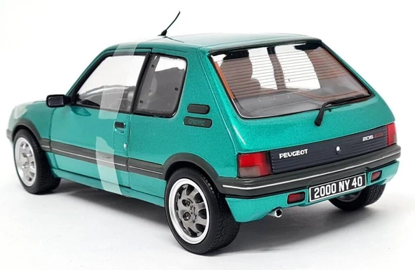 新品 1/43 ノレブ プジョー 205 GTI グリフェ 1990年 グリーン PTTAVM: Norev Peugeot 205 GTi 1:18 Model Araba