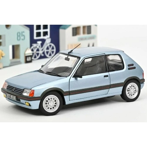 Norev 1/18 Peugeot 205 Gti 1,6 1988 Mavi Model Araba ürün görseli 1